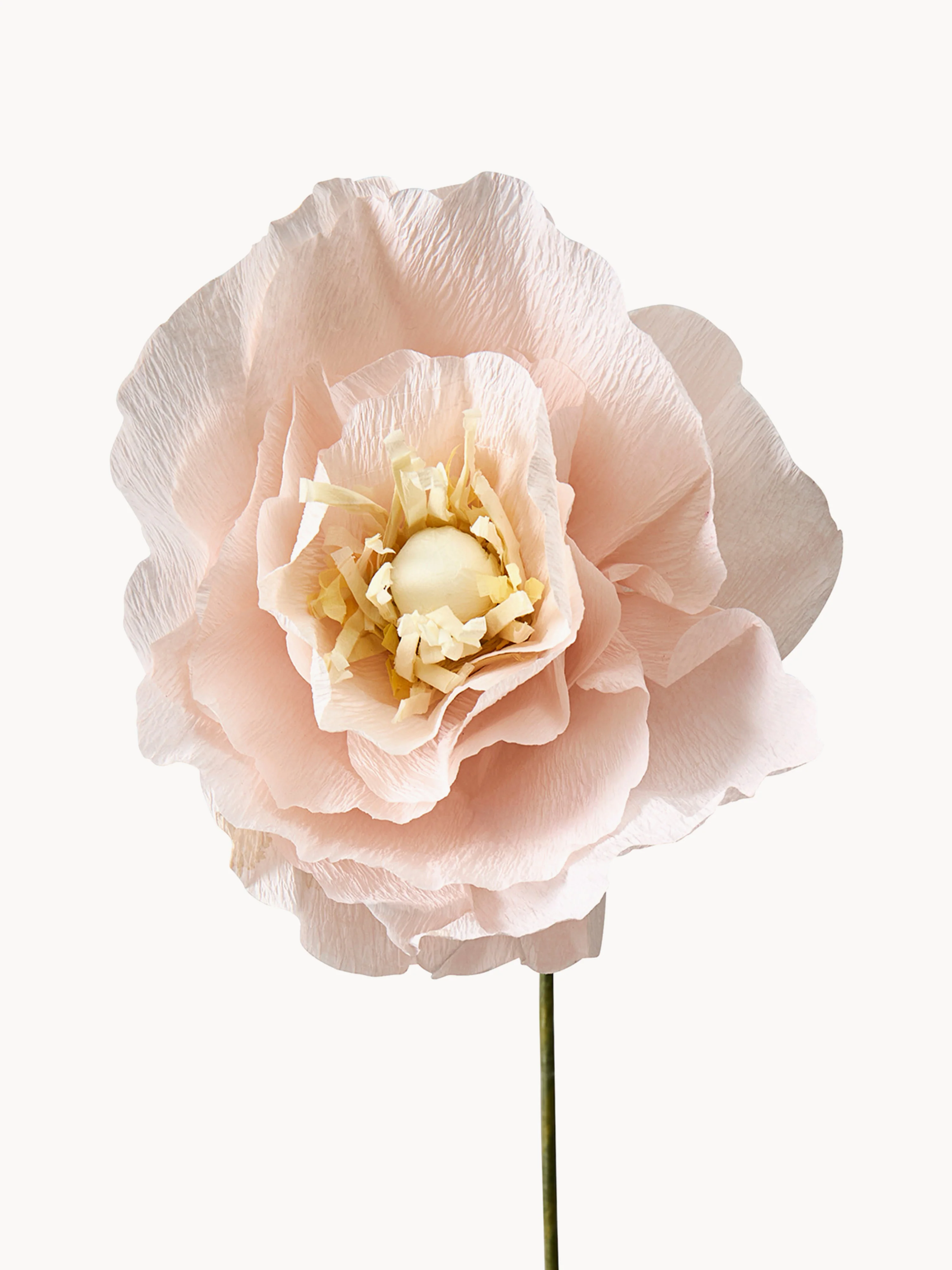 Handgemaakte kunstbloem Ice Poppy