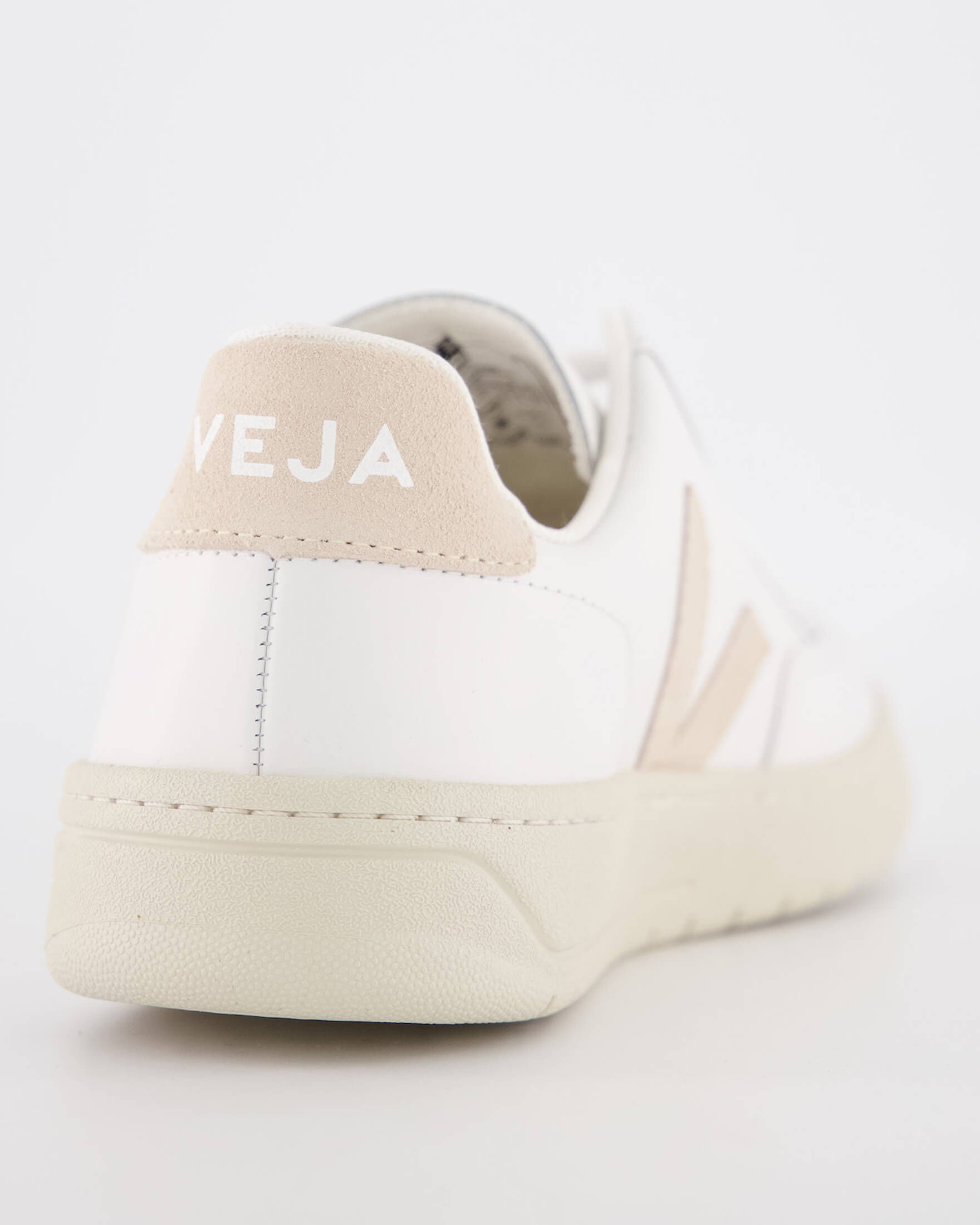 Veja| Damen Sneaker V-12 LEATHER EXTRA-WHITE_SABLE