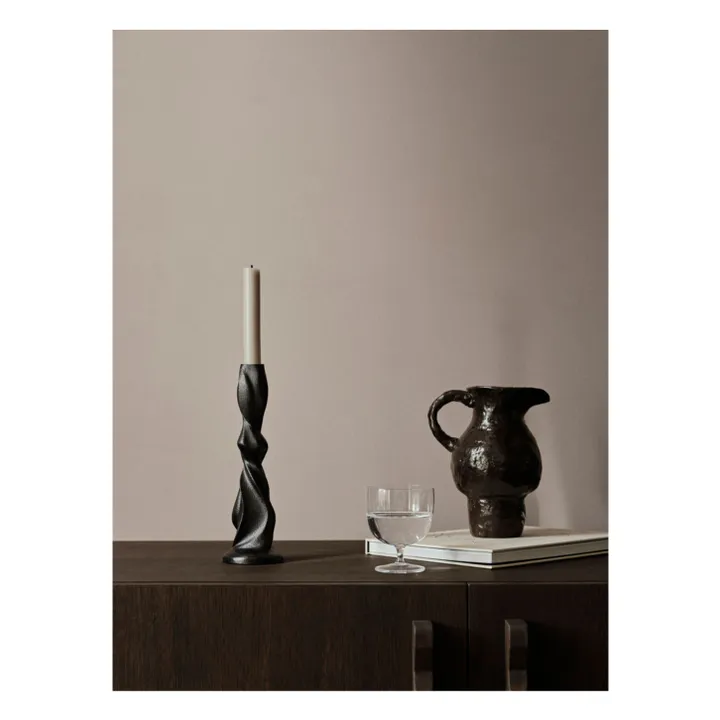 Ferm Living Bougeoir Gale | Gris anthracite