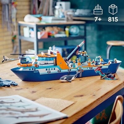 LEGO City 60368 Polarutforskere Med Skip