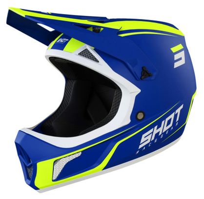 Casque Intégral Shot Rogue Bleu / Jaune