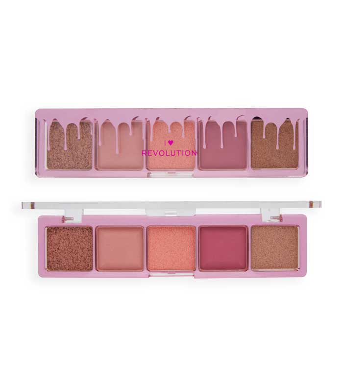 I Heart Revolution - Paletas de Sombras Mini Chocolate - Raspberry Fool
