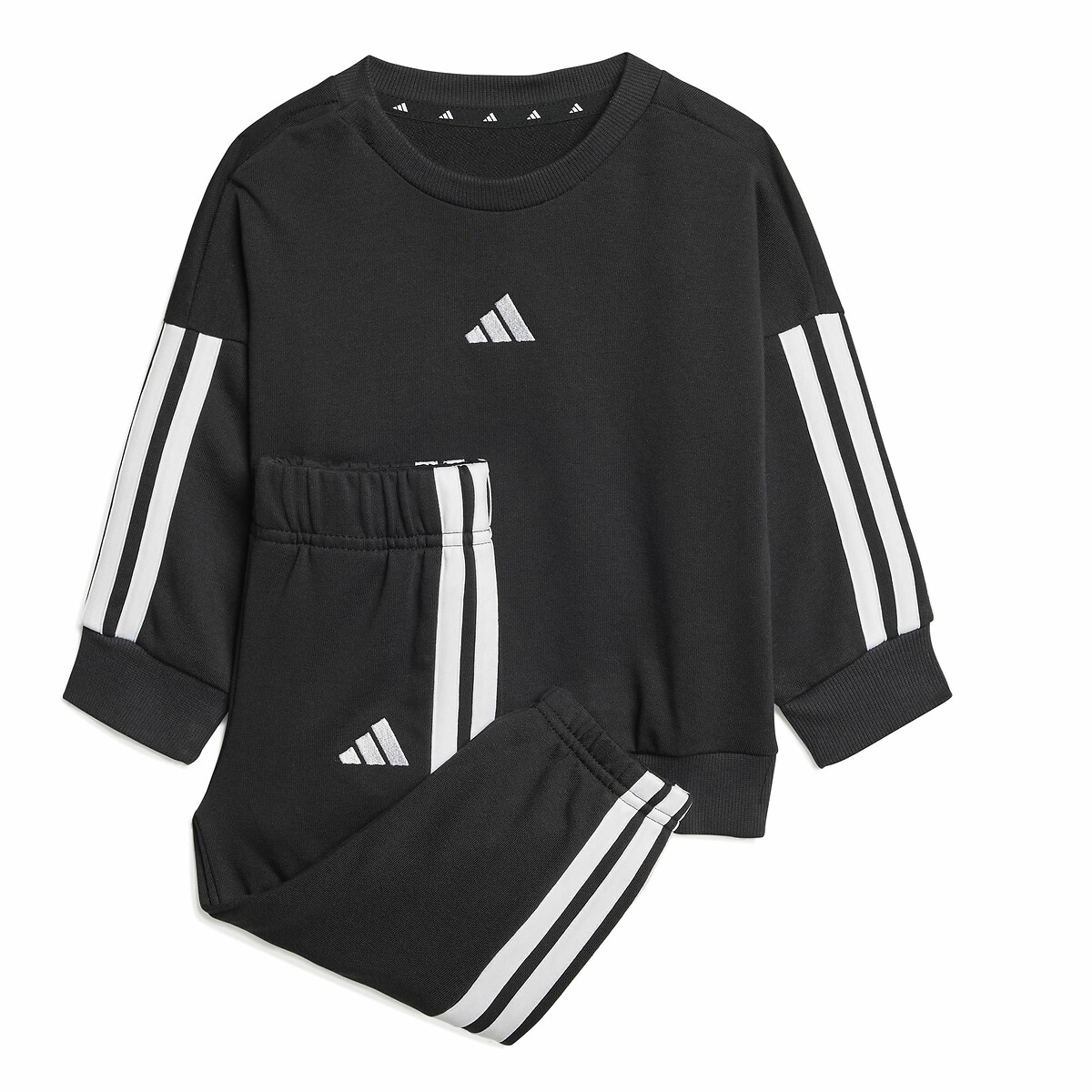 Roupa esportiva Adidas<br>Conjunto de treino em fleece escovado para bebês