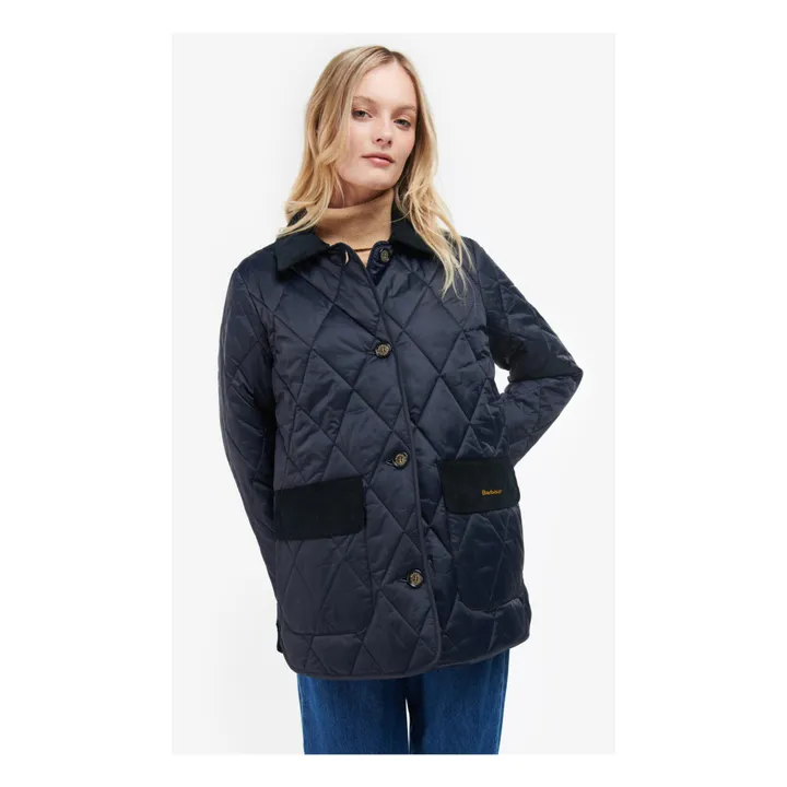 Barbour Veste Matelassée Bragar | Bleu marine