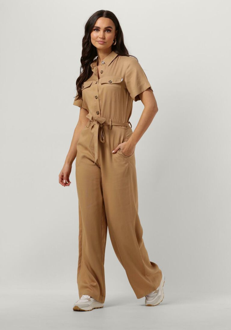 SIMPLE beige simple jumpsuit jer-ten-pq-24-1.1