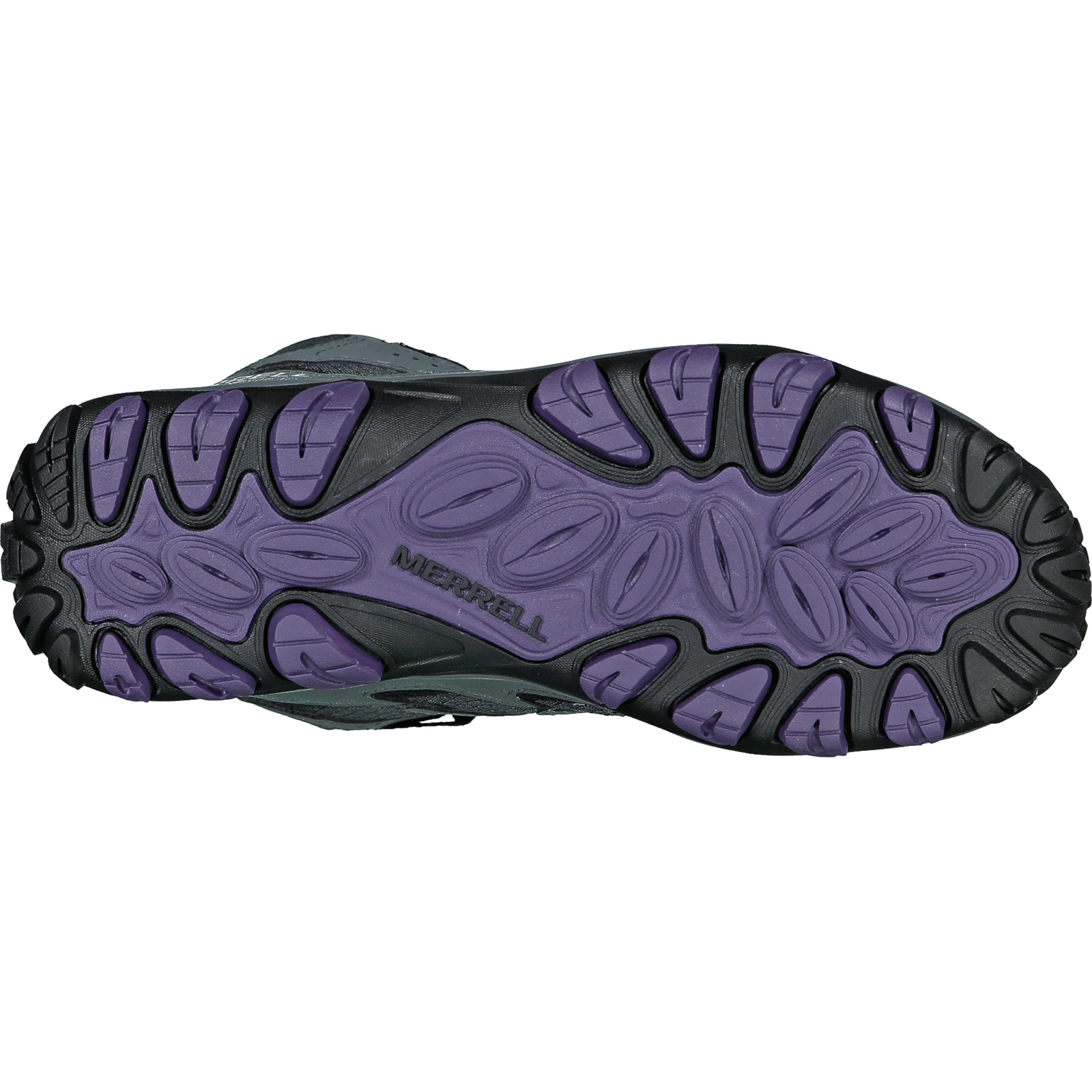Merrell Damen-Trekkingschuh West Rim Sport Mid Gtx dunkelgrau, 39