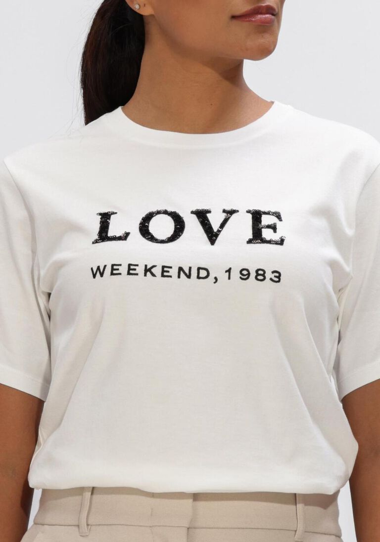 gebroken wit max mara t-shirt agile