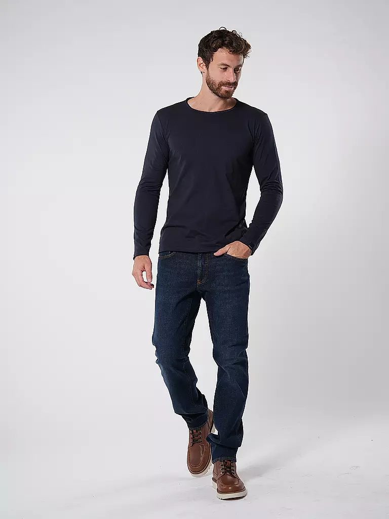 REPLAY Langarmshirt  blau