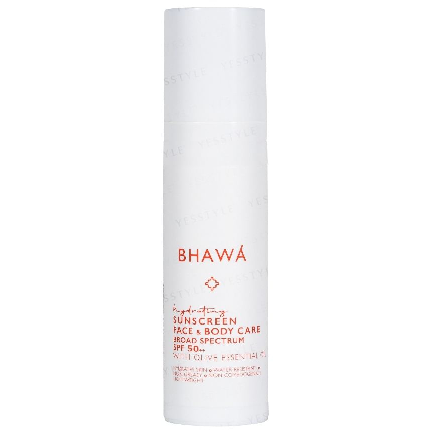 BHAWA - Hydraterende zonnebrandcrème voor gezicht en lichaam SPF 50++