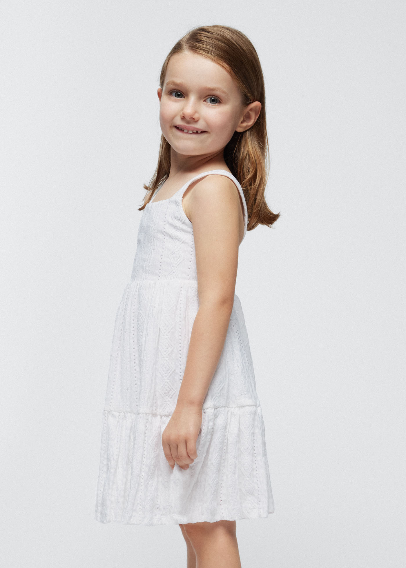 Vestido perfurado da Honey Girl