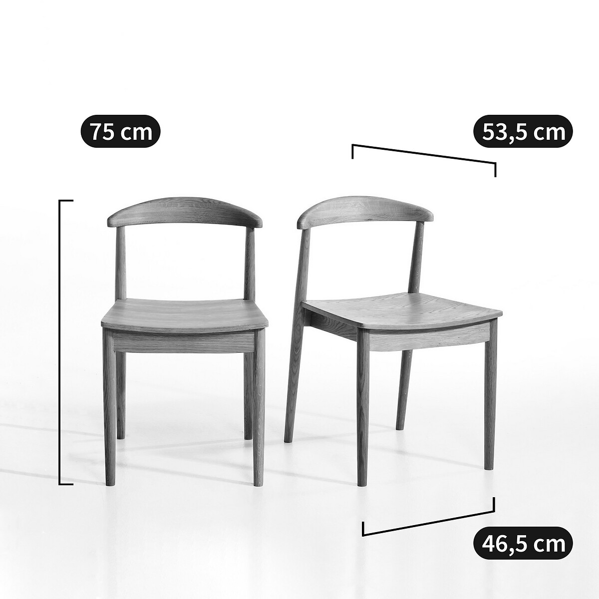 AM.PM<br>Conjunto de 2 cadeiras, Galb
