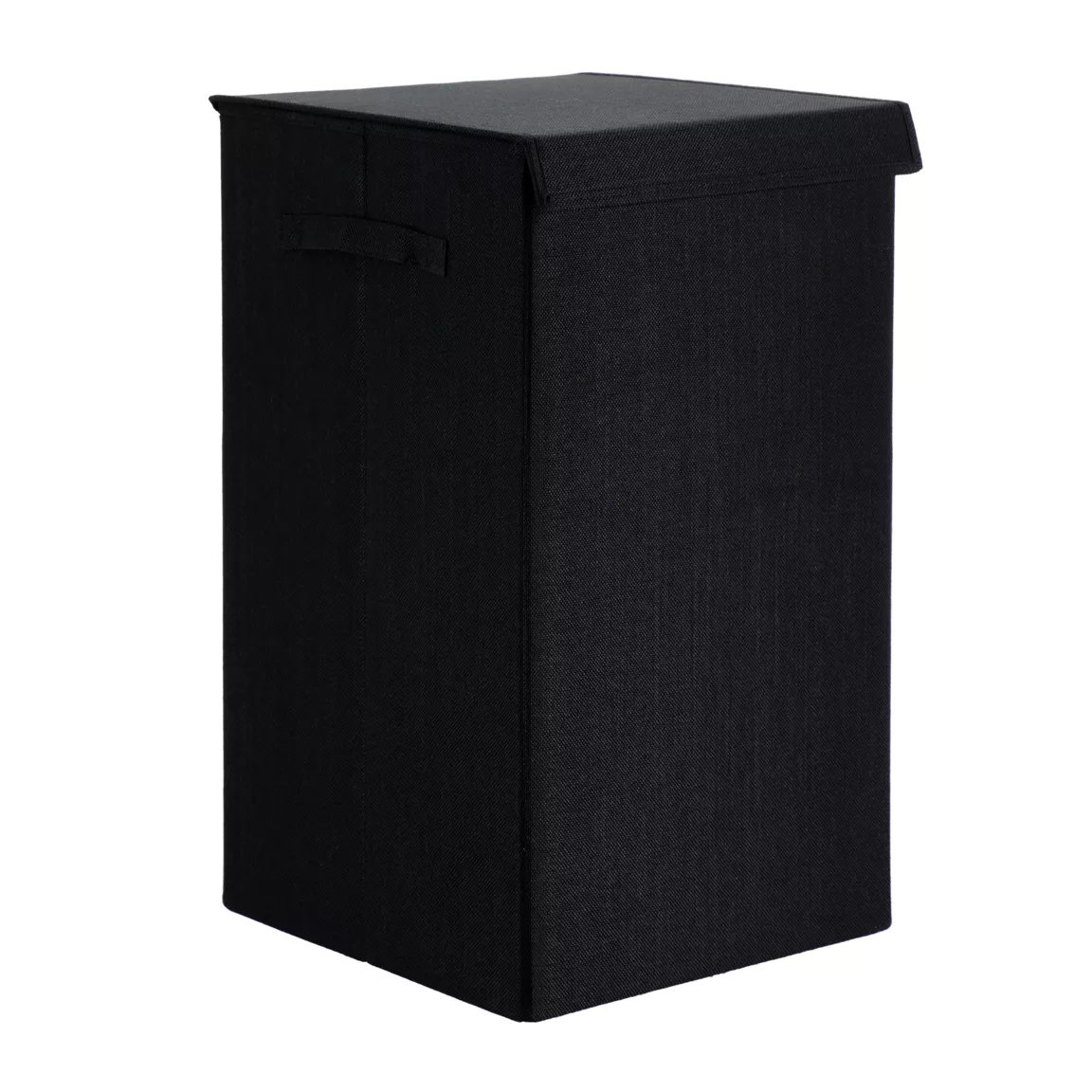 Panier à linge pliable (H60 cm) TissuFlex Noir