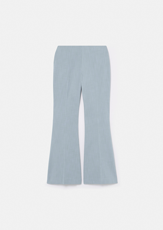 Pantalon Peninableu en tissu flammé