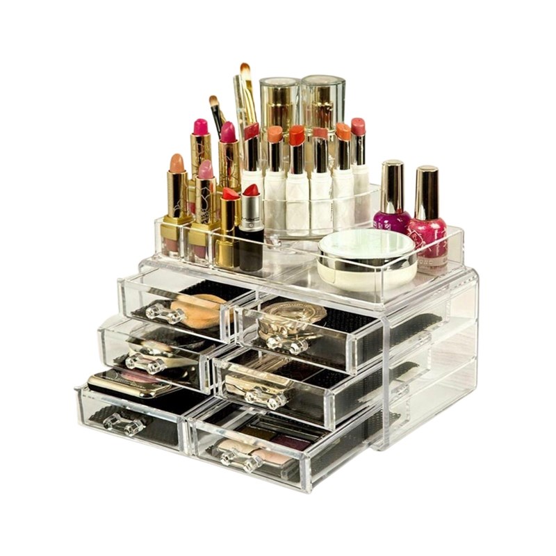 UNIQ<br>Organizer makeup m/6 skuffer