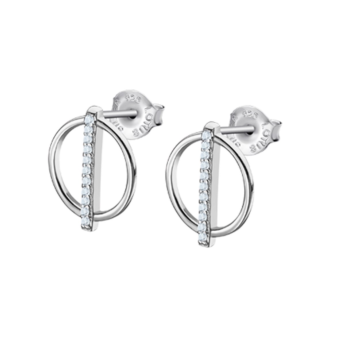 Boucles d'oreilles Lotus Silver Pure Essential