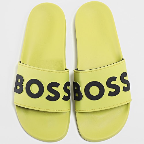 Claquettes Kirk 50498241 Vert Citron Noir