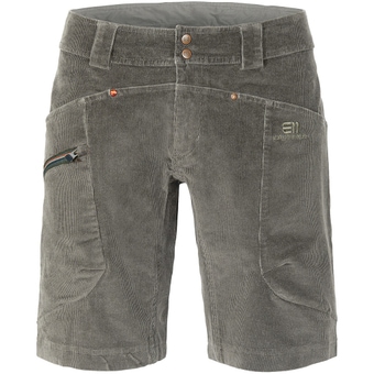 Elevenate Après Cord Shorts Gray Green Herren