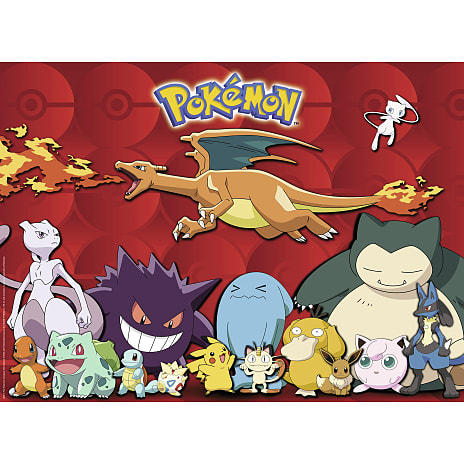 Ravensburger, My Favourite Pokémon puslespil - 100 brikker