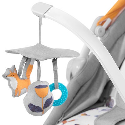 Kinderkraft 5-i-1 Unimo Vippestol 2020, Peony Rose