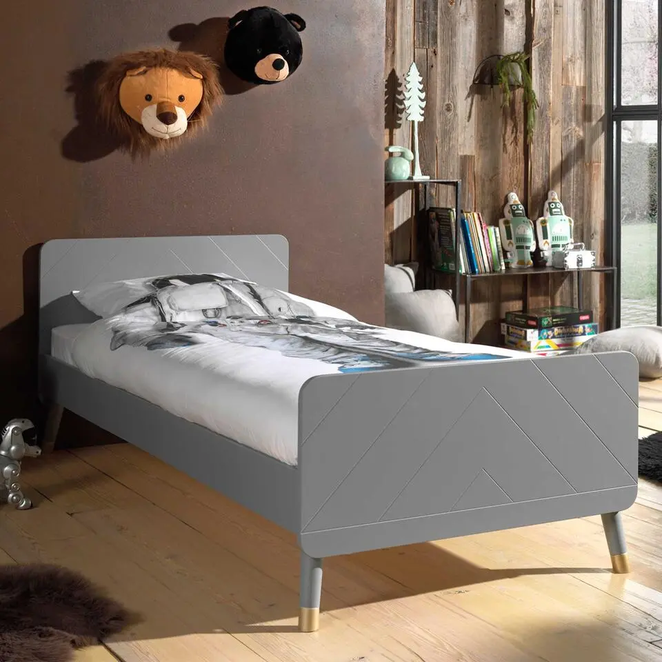 Bed Billy 90x200 - grijs