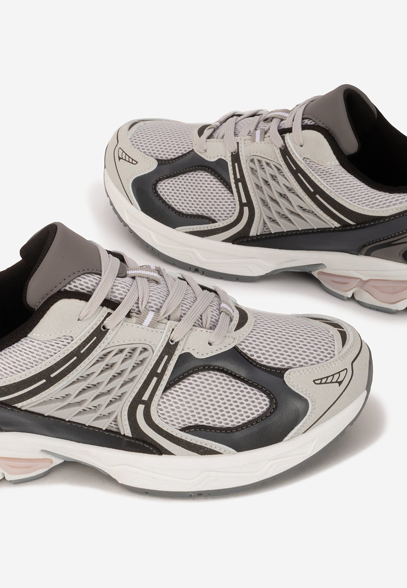 Baskets pour hommes gris Ronaldo
