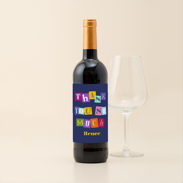 Condado Real | Tempranillo Tinto | Thank you met eigen naam | 750 ml
