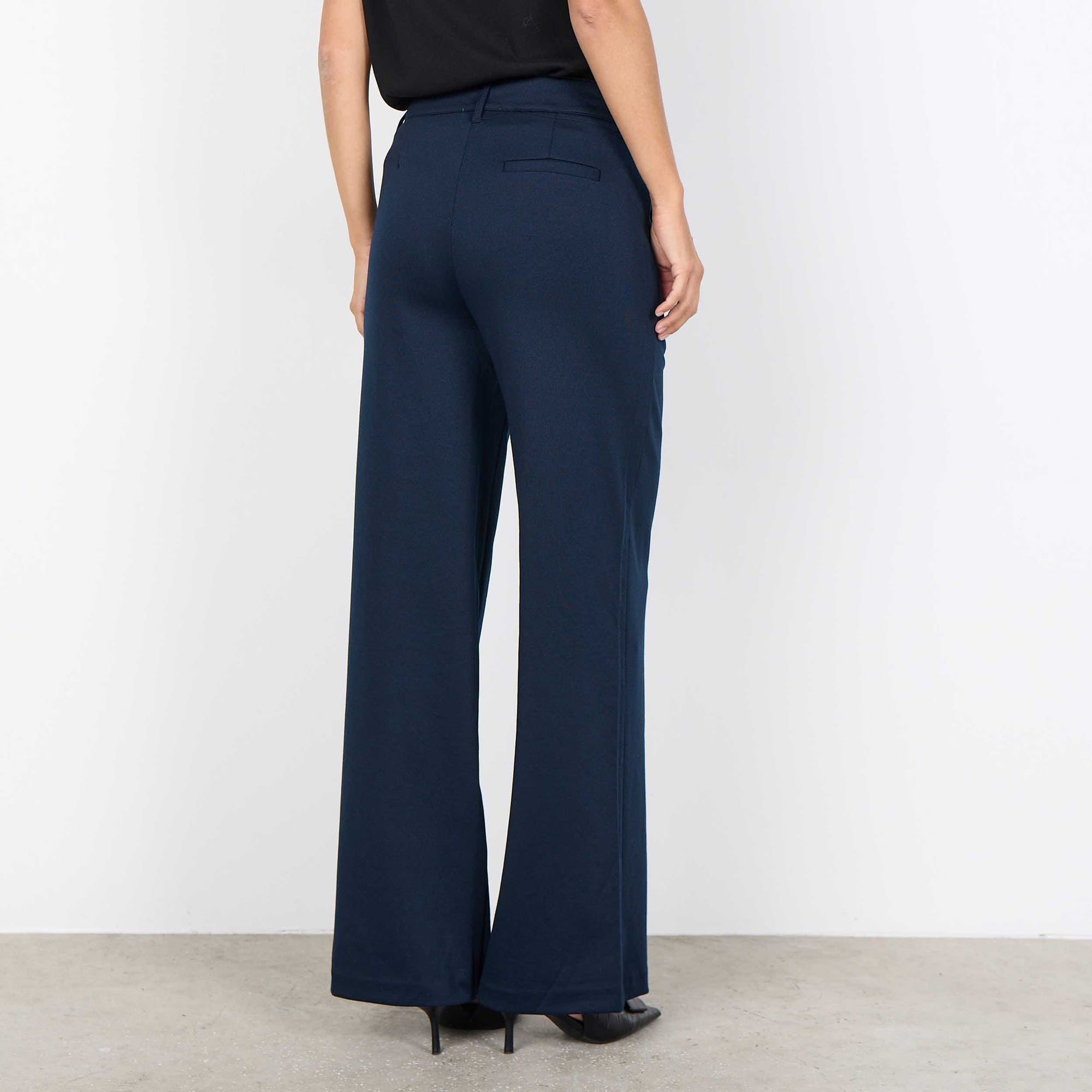 Pantalon Femme bleu marine