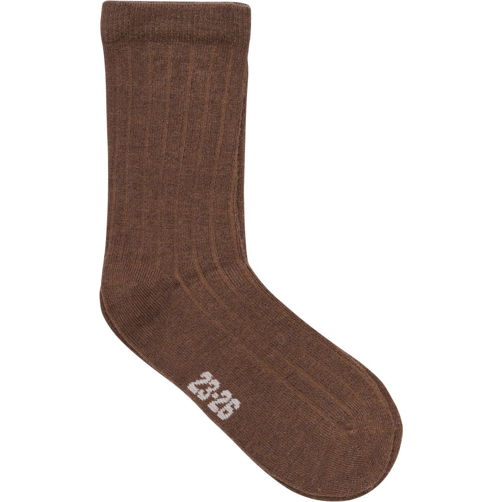 Køb Minymo Silver Mink Melange Uld Strømper Rib 3-pak