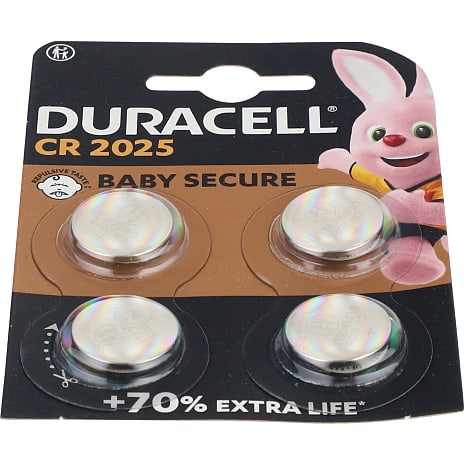 Duracell knapcelle CR 2025 batterier 4-pak