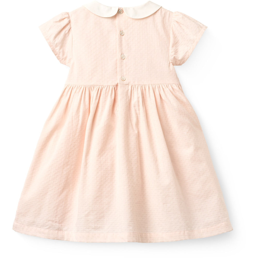 Køb COPENHAGEN COLORS Dusty Rose Comb. Smock Kjole W. Emb.
