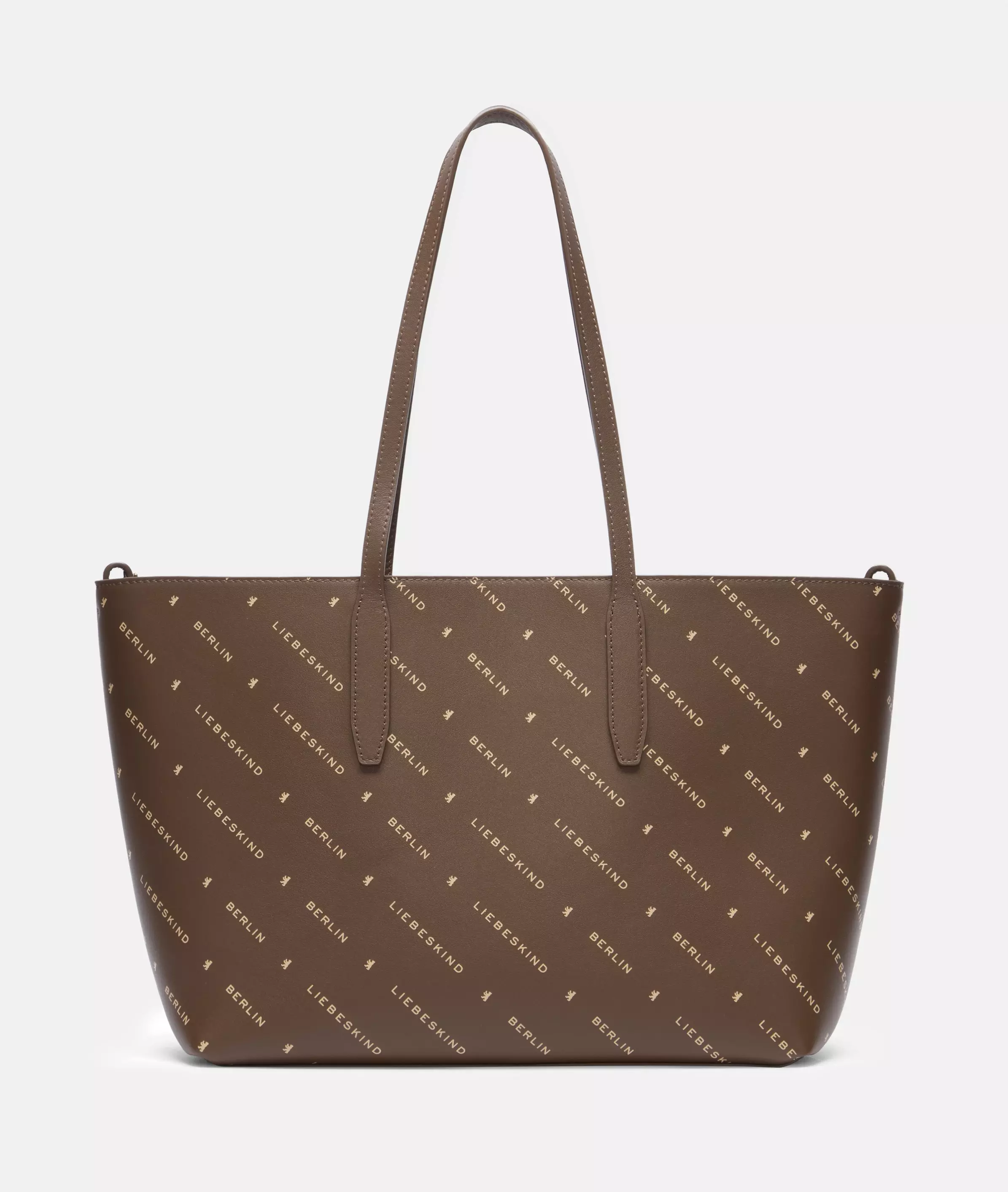 Monogram Shopper M Leather shopper with monogram