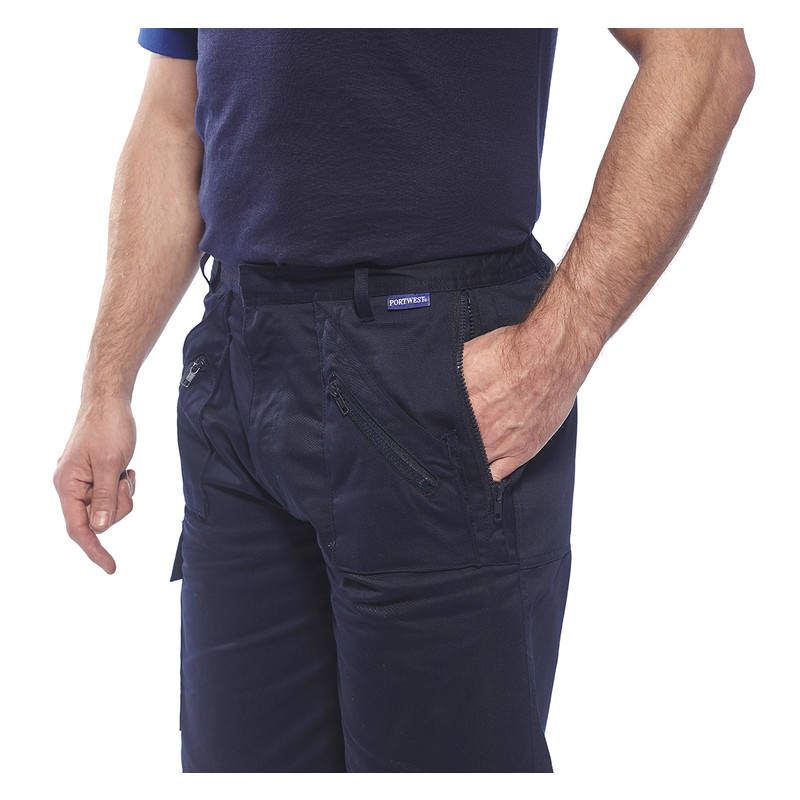 Portwest Action werkshort L marineblauw