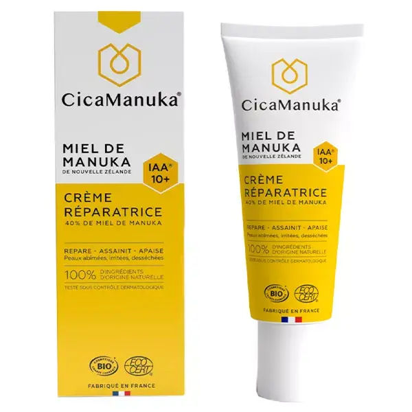 Creme Reparador Cicamanuka com Mel de Manuka Orgânico IAA10+ 40ml