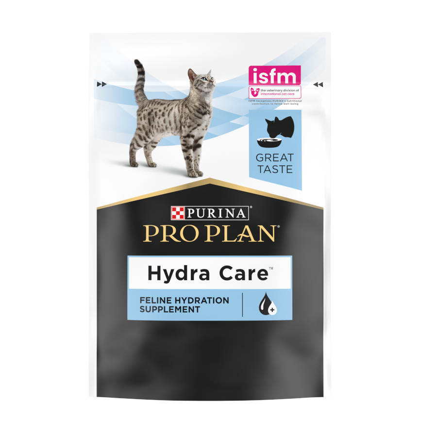 Suplemento de hidratação Pro Plan Veterinary Diets Hydra Care para gatos - Pacote com 10 unidades