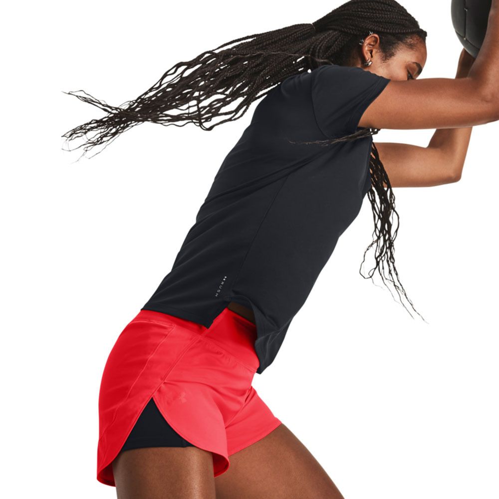 Under Armour FLEX WOVEN 2-IN-1 - Short Femme rouge