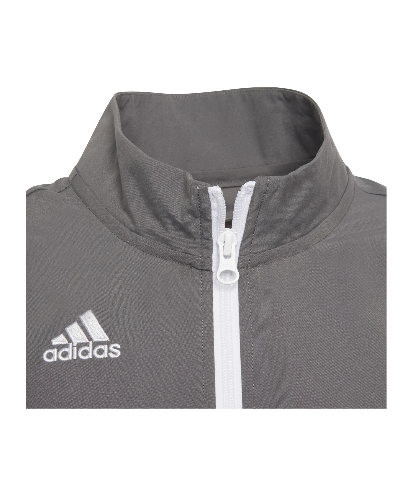 adidas Entrada 22 Präsentationsjacke Kids Grau