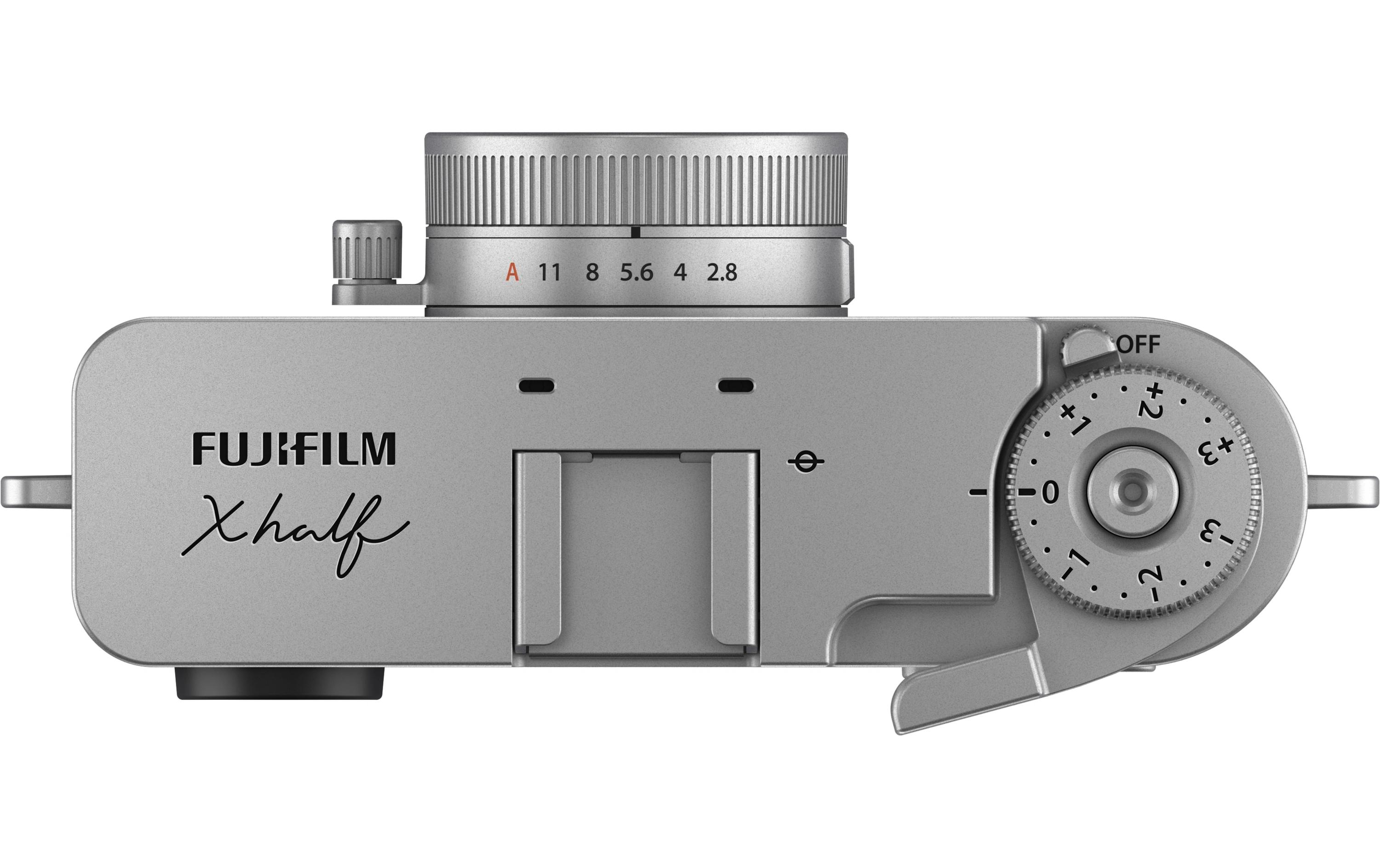 Fotokamera X-Half Silber<br>Digitale Halbformatkamera