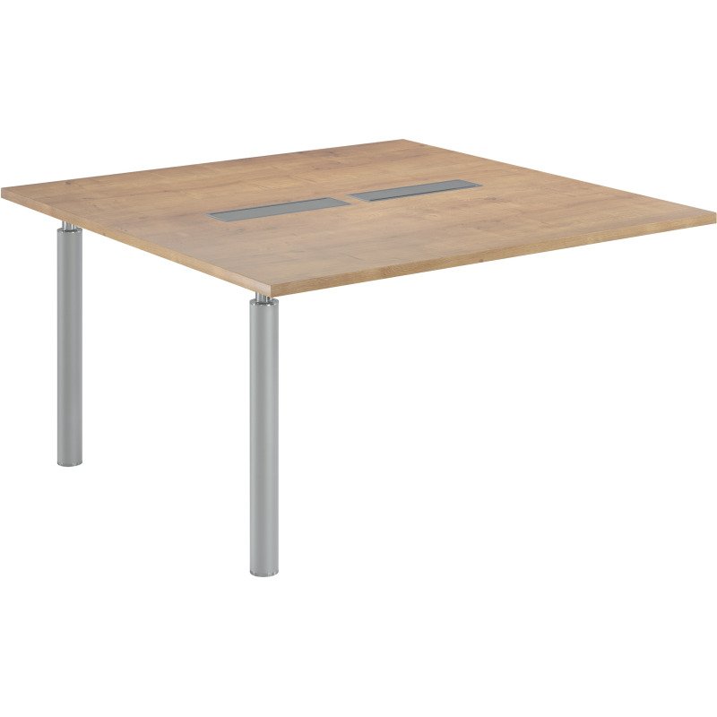 Module d'extension L 140 x P 140 cm pour table modulable Belem