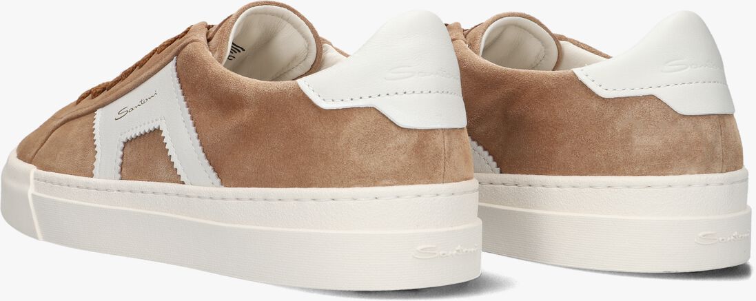bruine santoni lage sneakers 21870