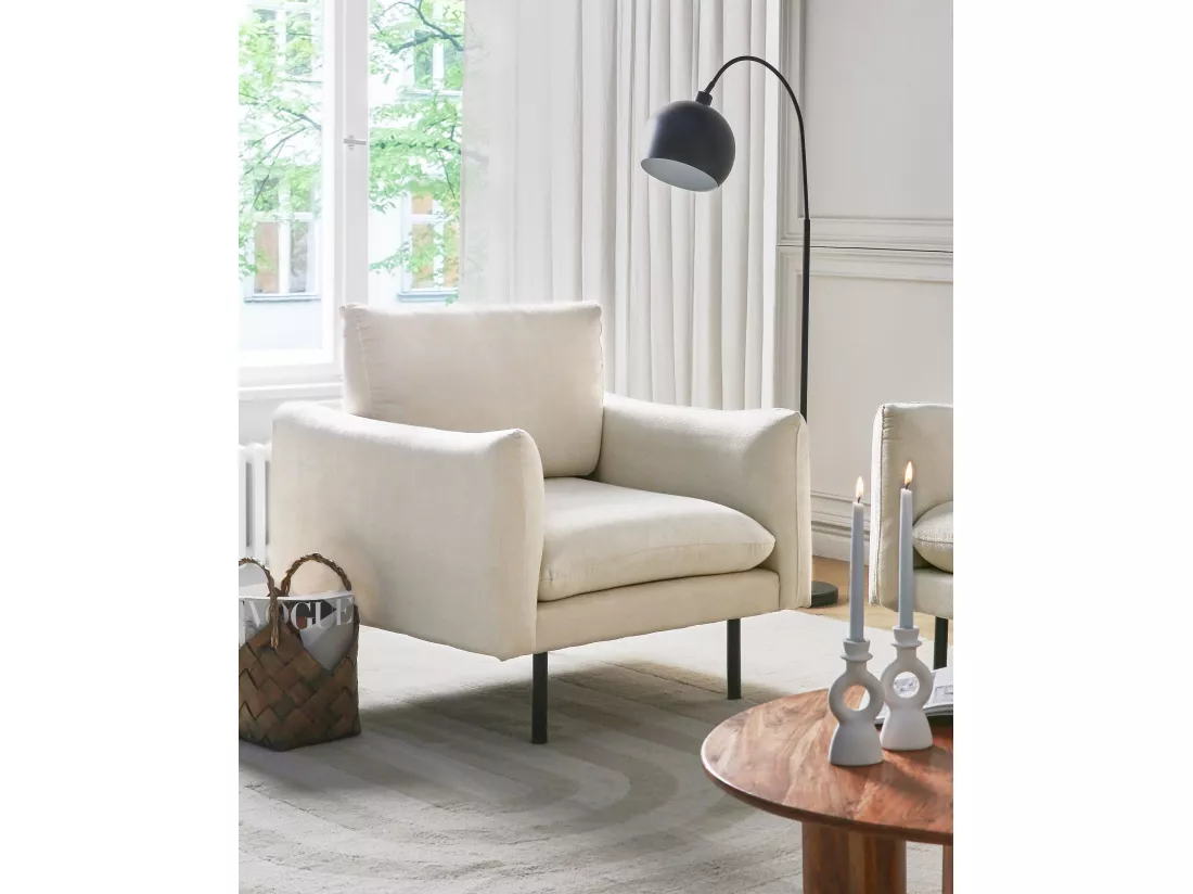 Fauteuil VINTERBRO Tissu Beige clair