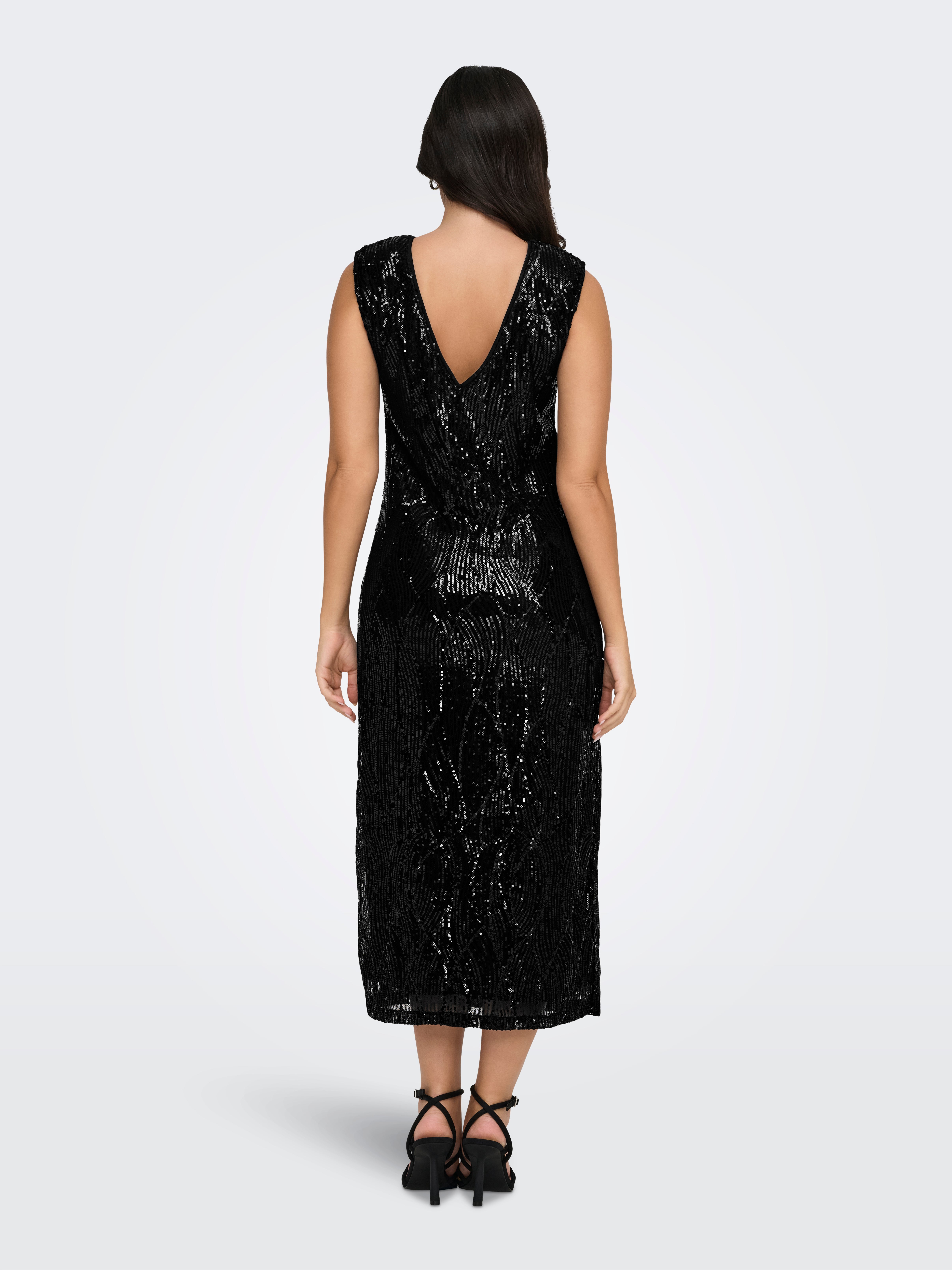 JDYMEGAN Midikleid Black