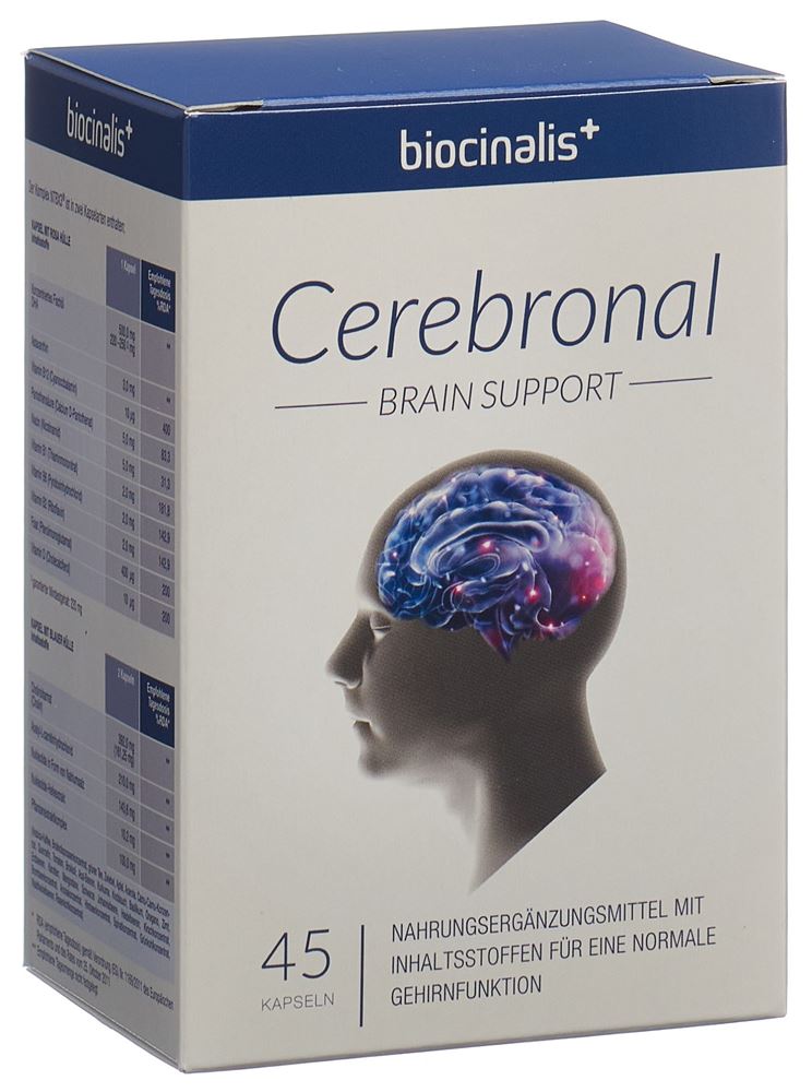 CEREBRONAL Kapseln rosa   Kapseln blau Kaps Blist 45 Stk