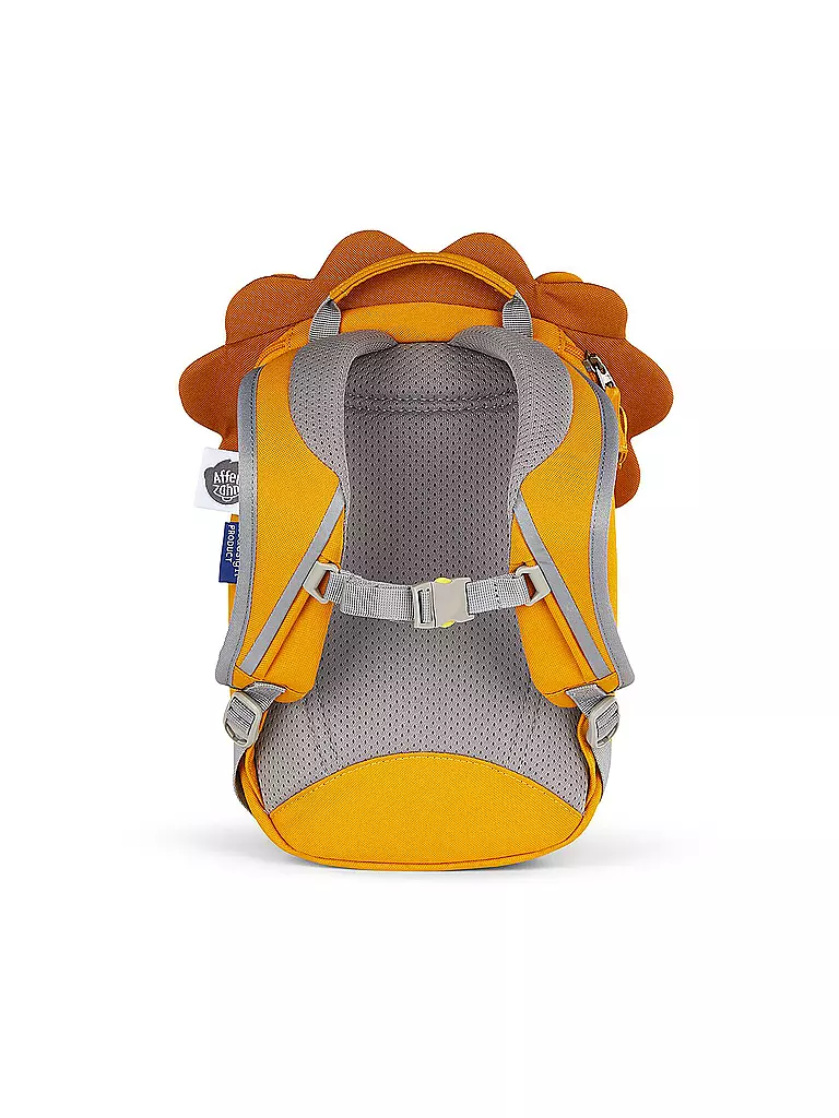 AFFENZAHN Kinder Rucksack Kleiner Freund - Löwe orange