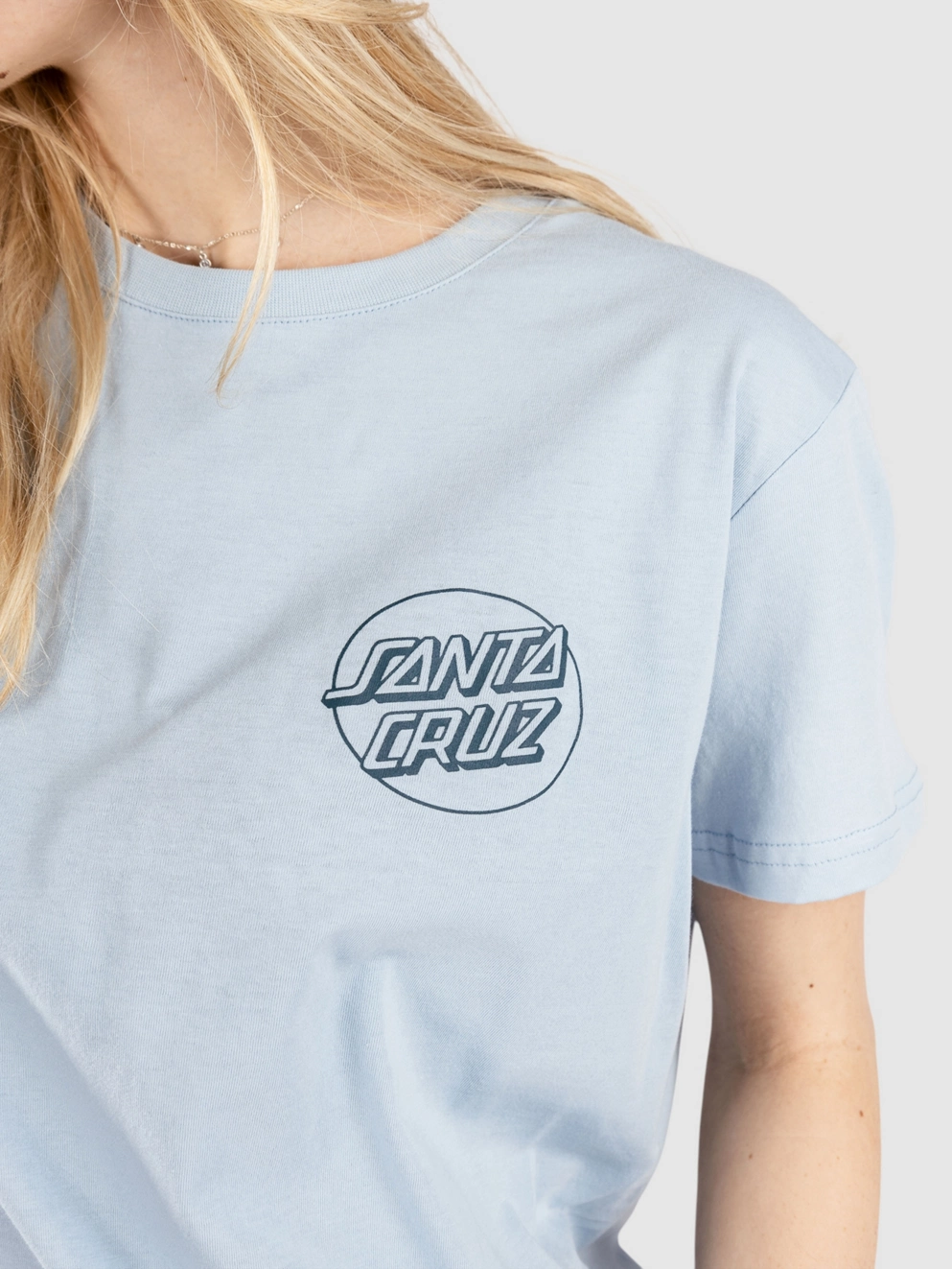 Santa Cruz Sage Dot T-Shirt fresh blue
