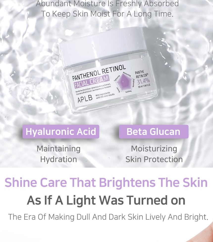 APLB - Panthenol Retinol Gezichtscrème