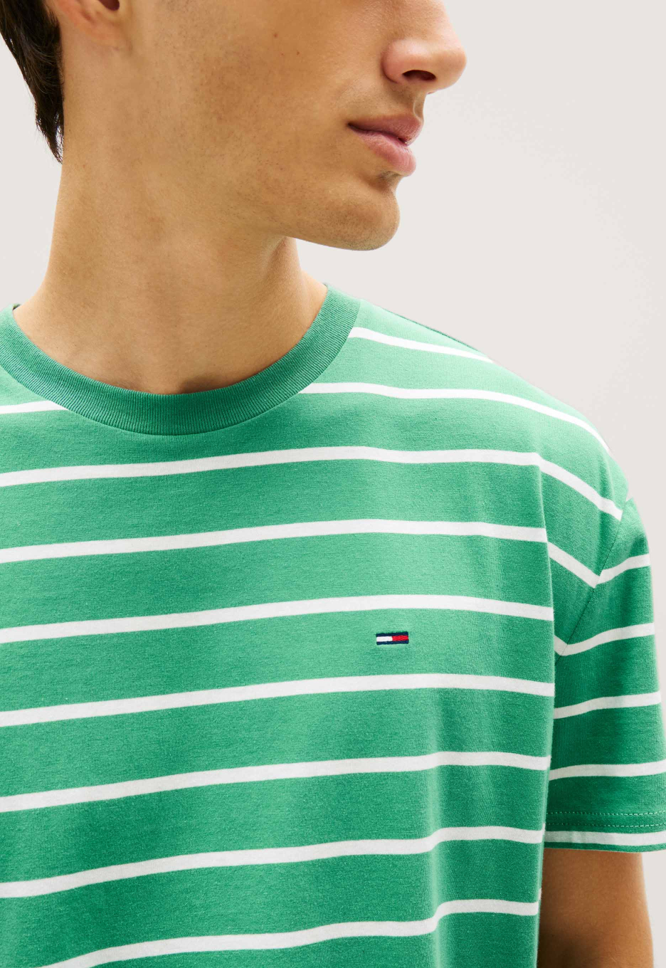 Tommy Jeans Gestreept Jersey T-shirt