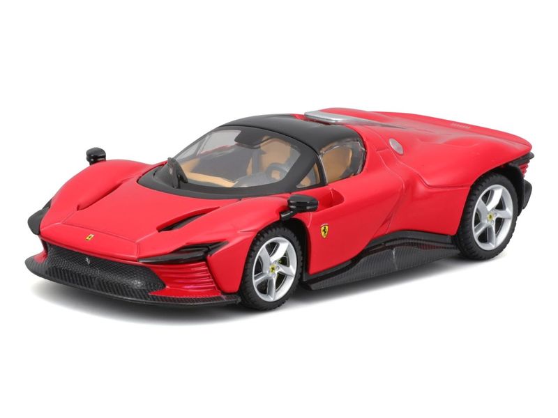 BBurago Ferrari Daytona SP3 Rot 1:43 Sammlermodell im Massstab 1:43