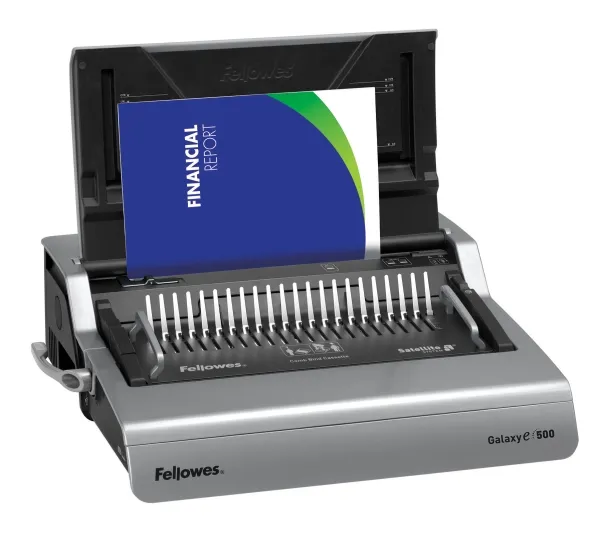 Spiralindbindingsmaskine Fellowes Galaxy-E 500 - elektrisk indbinding