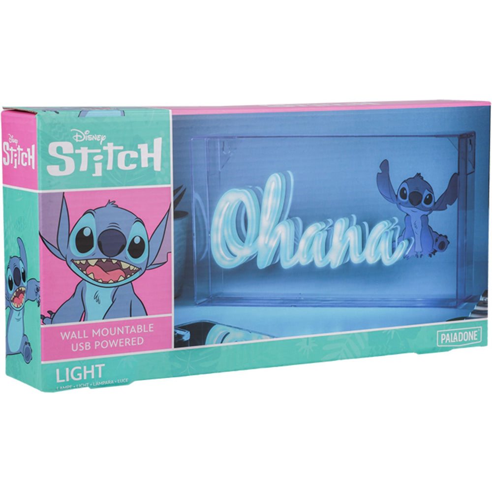 Køb Paladone Stitch Ohana Led Neon Light
