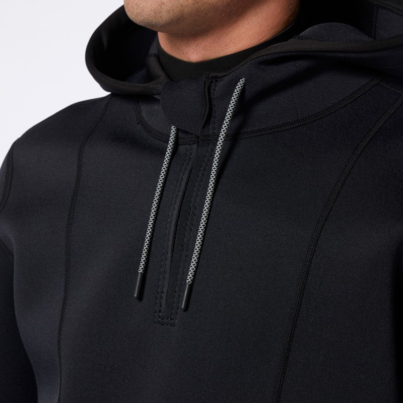 VESTE NEOPRENE MYSTIC FULMAR 3/2MM CAPUCHE BLACK